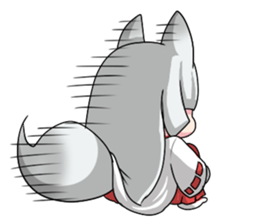 Fox girl "OKITSUNESAMA" sticker #1714804