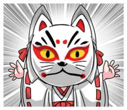 Fox girl "OKITSUNESAMA" sticker #1714809