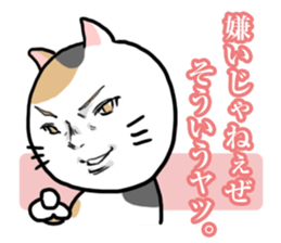 Handsome Cats Sticker. sticker #1714985