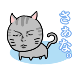 Handsome Cats Sticker. sticker #1715021