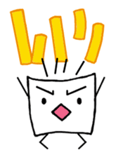 Moving potato "HURAPOTE"! sticker #1715267