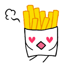 Moving potato "HURAPOTE"! sticker #1715270