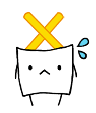 Moving potato "HURAPOTE"! sticker #1715274