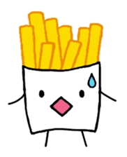 Moving potato "HURAPOTE"! sticker #1715275