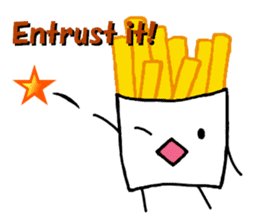 Moving potato "HURAPOTE"! sticker #1715281