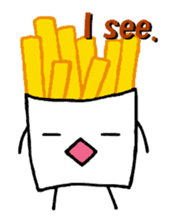 Moving potato "HURAPOTE"! sticker #1715282