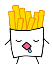 Moving potato "HURAPOTE"! sticker #1715286