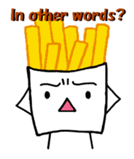 Moving potato "HURAPOTE"! sticker #1715287