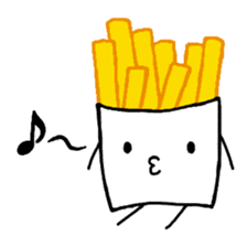 Moving potato "HURAPOTE"! sticker #1715288