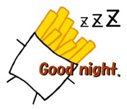 Moving potato "HURAPOTE"! sticker #1715289