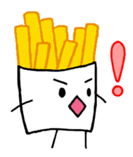 Moving potato "HURAPOTE"! sticker #1715292