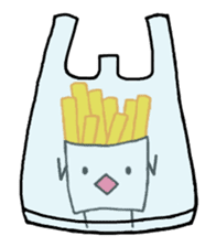 Moving potato "HURAPOTE"! sticker #1715297