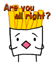 Moving potato "HURAPOTE"! sticker #1715301