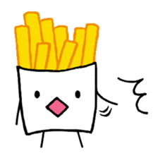 Moving potato "HURAPOTE"! sticker #1715304