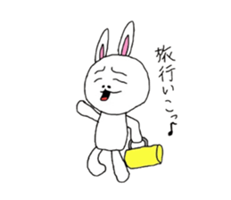 Outing Of The Rabbit sticker #1715785