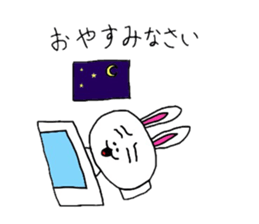 Outing Of The Rabbit sticker #1715789