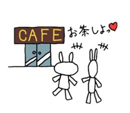 Outing Of The Rabbit sticker #1715804