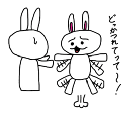 Outing Of The Rabbit sticker #1715815