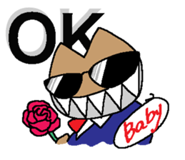 one line cat sticker #1715916