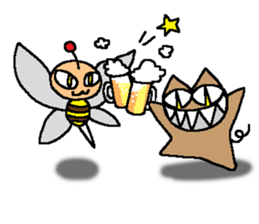 one line cat sticker #1715922