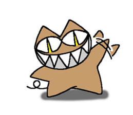 one line cat sticker #1715933