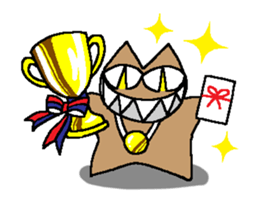 one line cat sticker #1715938