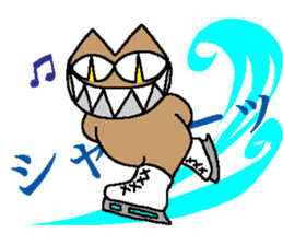 one line cat sticker #1715940