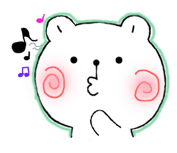 Daily life of the polar bear sticker #1716318