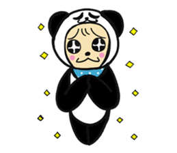 Costume Baby panda sticker #1716869