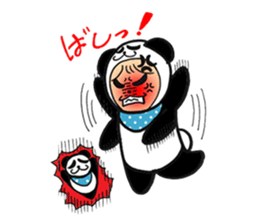 Costume Baby panda sticker #1716874