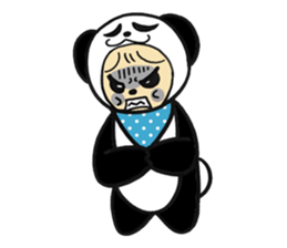 Costume Baby panda sticker #1716889