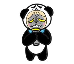 Costume Baby panda sticker #1716892