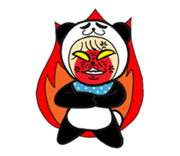 Costume Baby panda sticker #1716898
