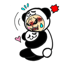 Costume Baby panda sticker #1716900