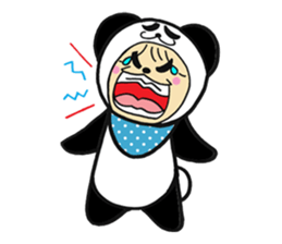 Costume Baby panda sticker #1716903