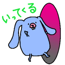 Fairy of the rabbit,bear and dog  5 sticker #1717829