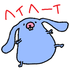 Fairy of the rabbit,bear and dog  5 sticker #1717834