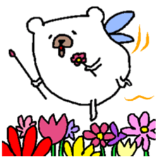 Fairy of the rabbit,bear and dog  5 sticker #1717849