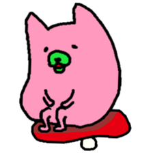 Fairy of the rabbit,bear and dog  5 sticker #1717855