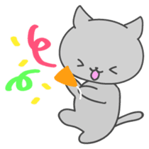 Kurochan of kitten Japanese version sticker #1717878