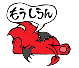 Devil Cat and an Angel Pig sticker #1718400