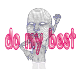 "invisible-man" English ver. sticker #1719190