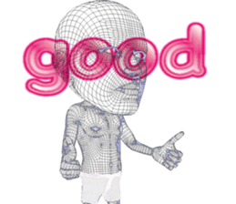 "invisible-man" English ver. sticker #1719194