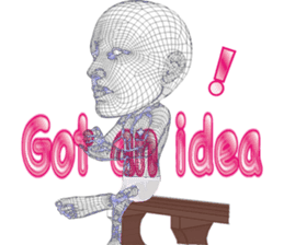 "invisible-man" English ver. sticker #1719195