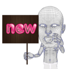 "invisible-man" English ver. sticker #1719202