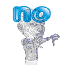 "invisible-man" English ver. sticker #1719203