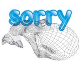 "invisible-man" English ver. sticker #1719217