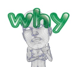 "invisible-man" English ver. sticker #1719221