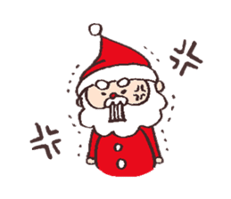 Weekdays of friendly Santa for world sticker #1719789