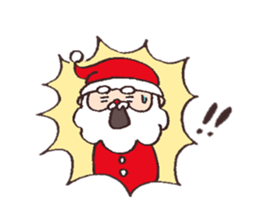 Weekdays of friendly Santa for world sticker #1719790